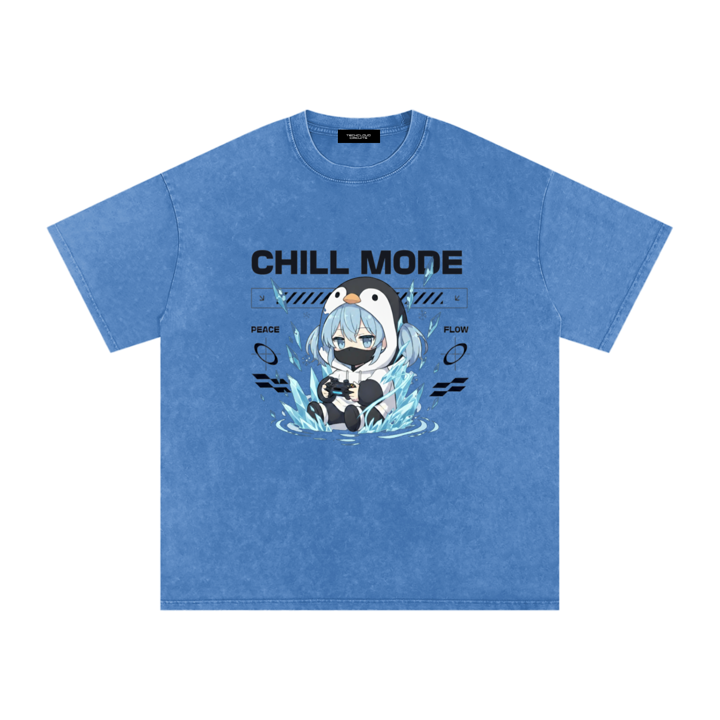 Chill Mode — PEACE / FLOW Tee (Female)