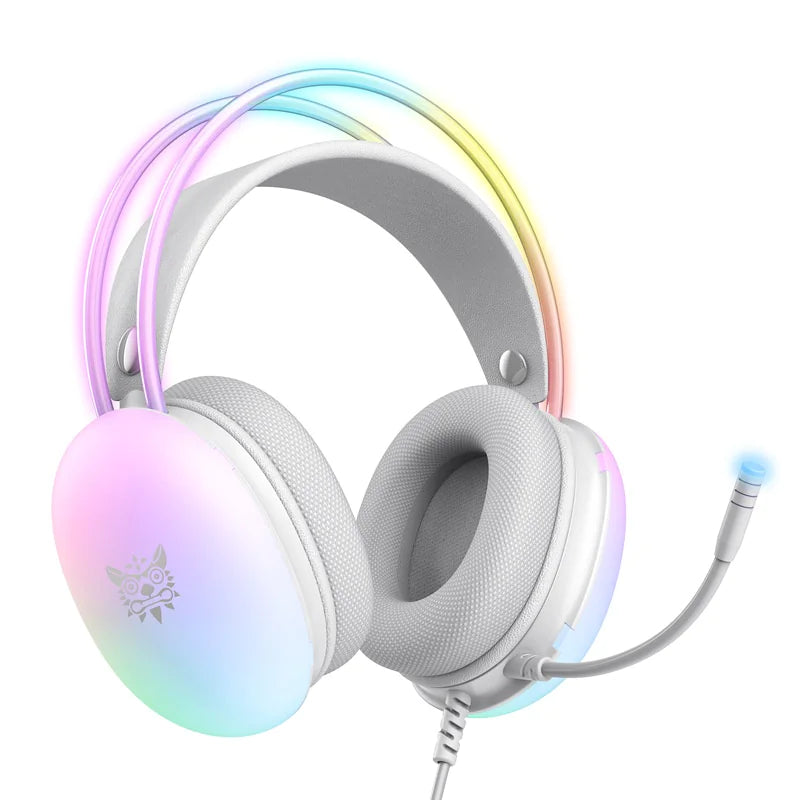 RGB Pro Gamer Headset: Enhanced Sound & Universal Fit