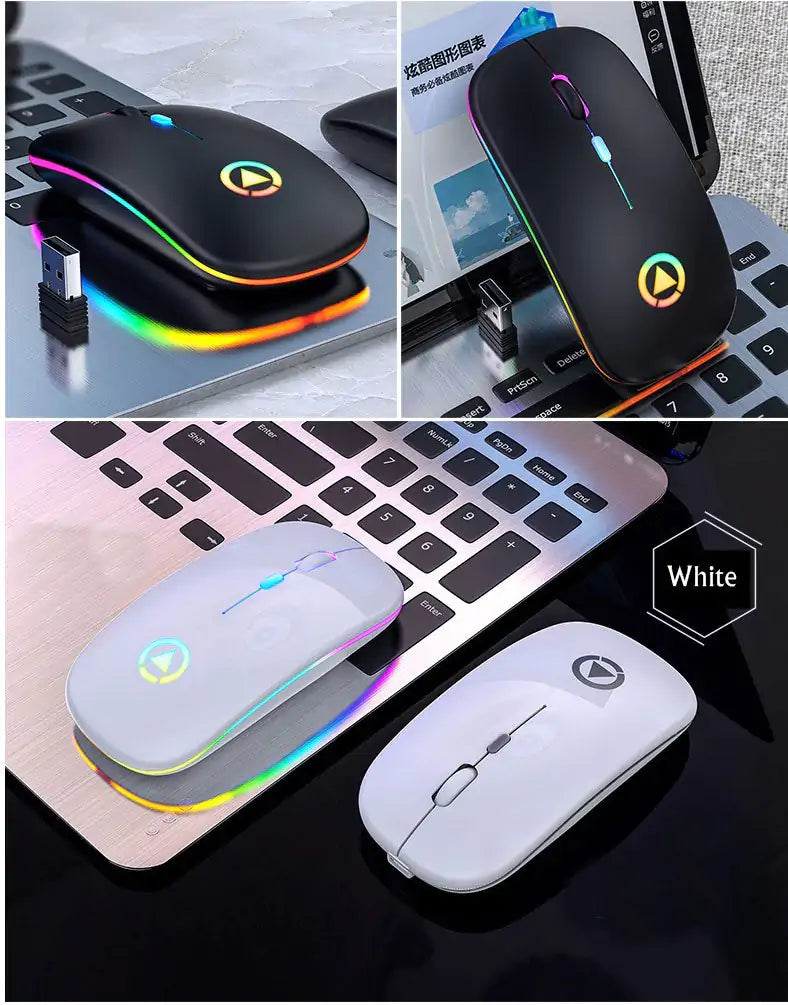 RGB Illuminated Cordless Mouse 2.4GHz
