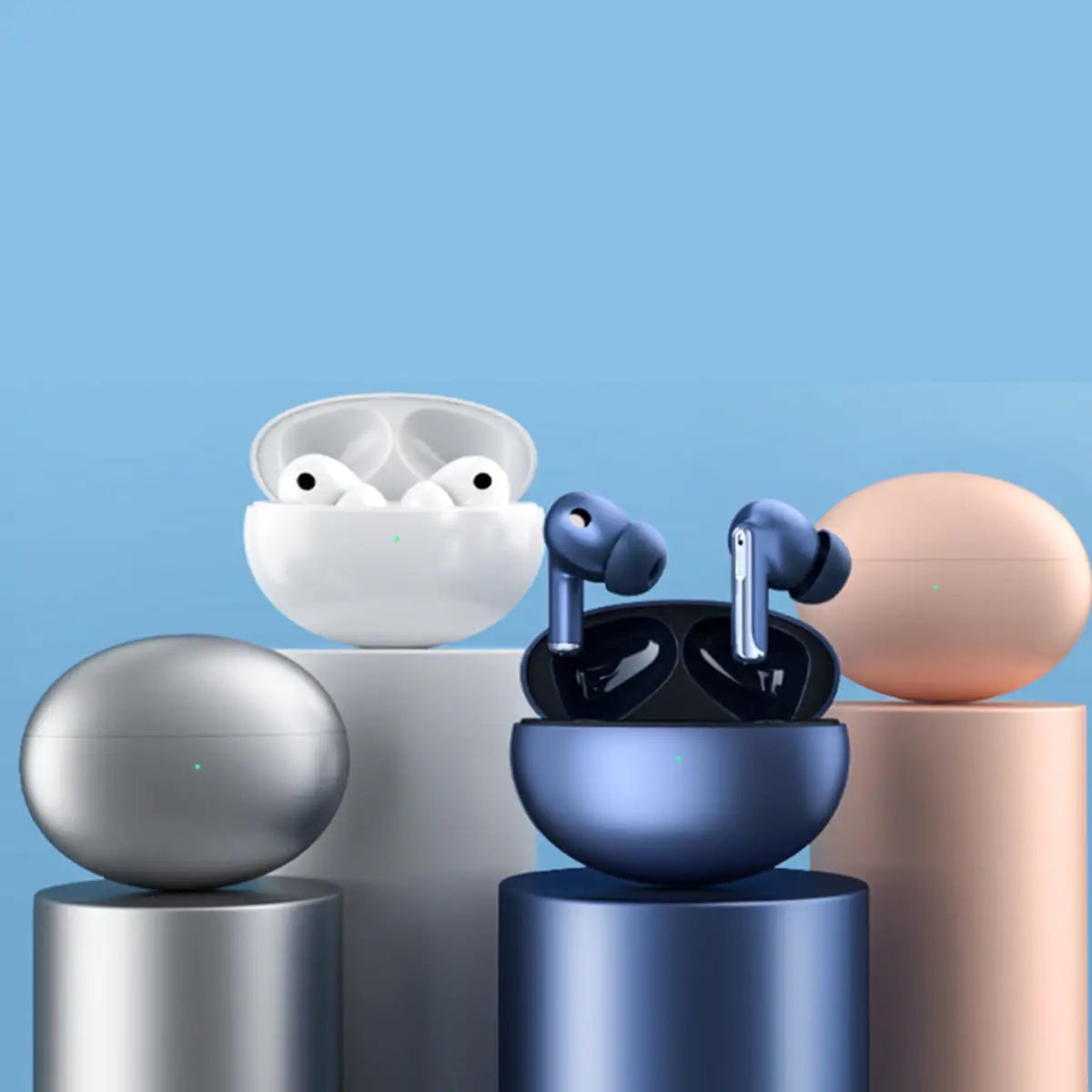 ClearTune Earbuds with HD Sound & Wireless Charge