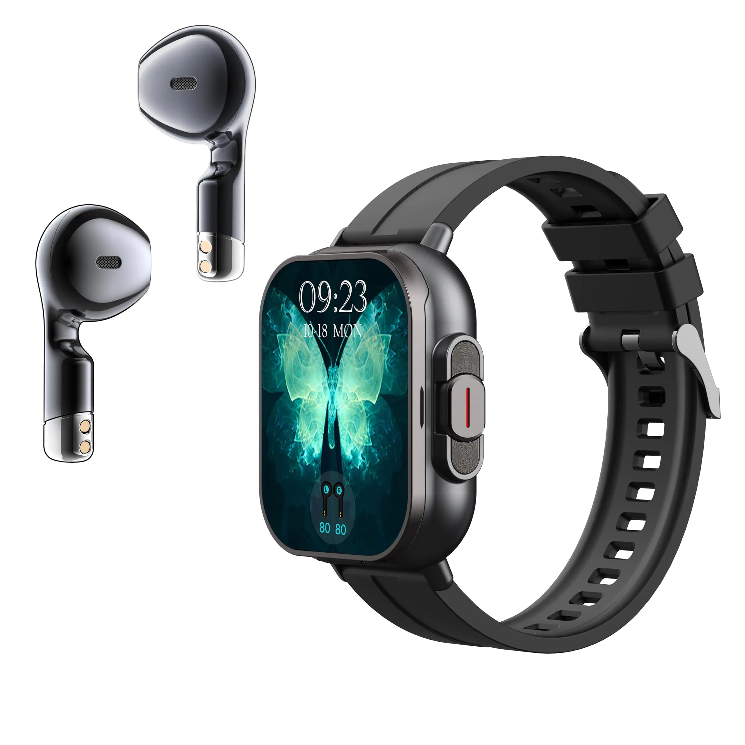 FusionWatch: Bluetooth Smartwatch & Earbuds Combo