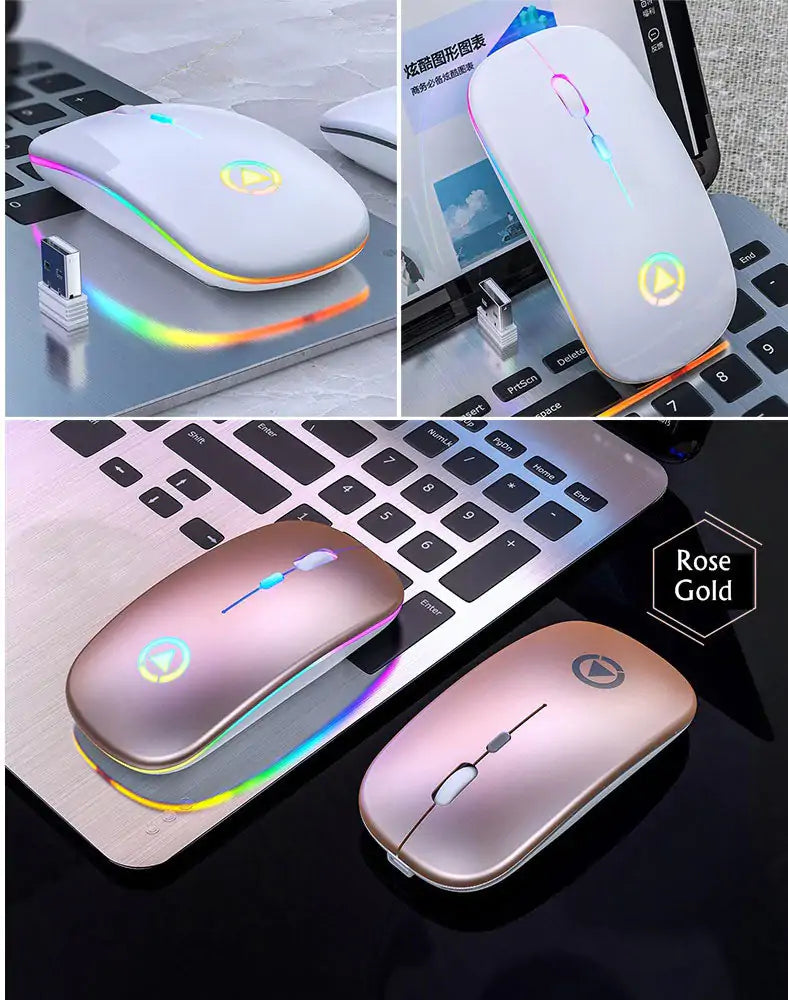 RGB Illuminated Cordless Mouse 2.4GHz