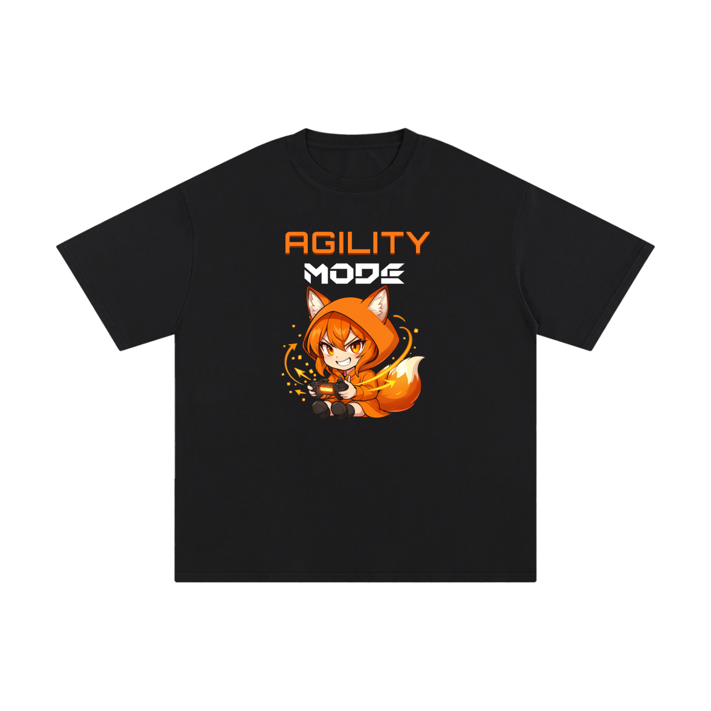 AGILITY MODE — Female Fox OverSize Tee