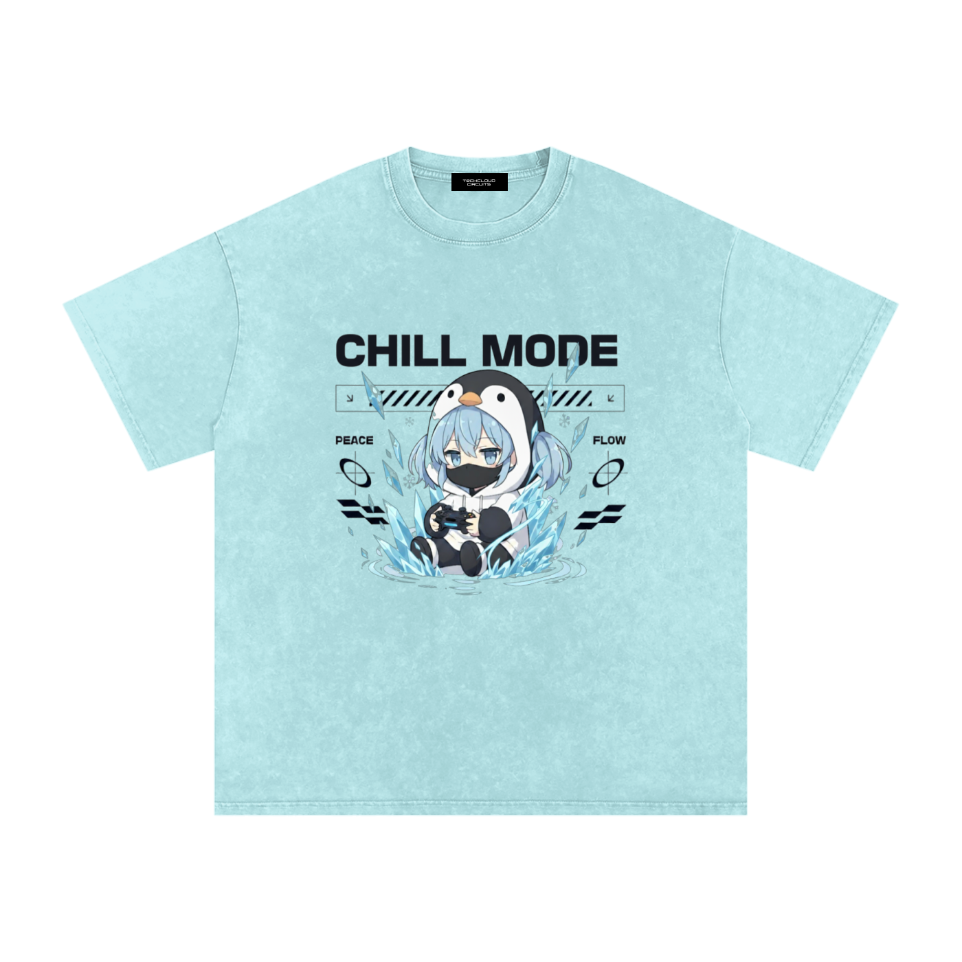Chill Mode — PEACE / FLOW Tee (Female)