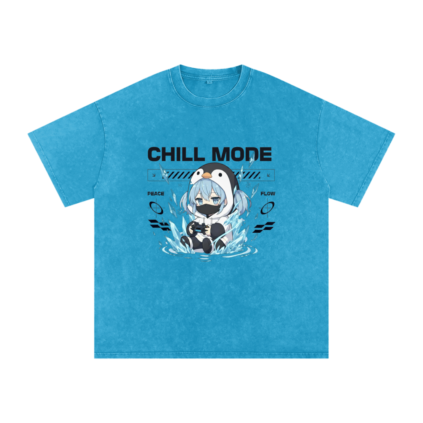Chill Mode — PEACE / FLOW Tee (Female)