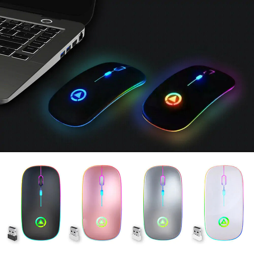 RGB Illuminated Cordless Mouse 2.4GHz