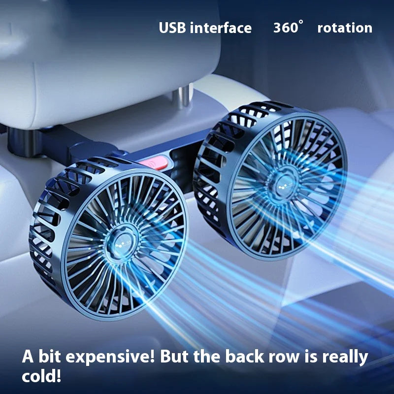 DualFlex Car Cooler Fan