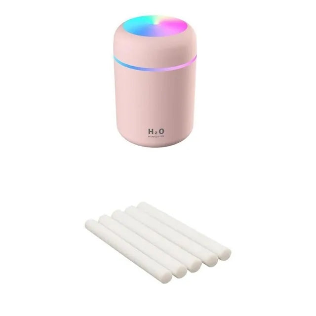 Compact 300ml Ultrasonic Humidifier