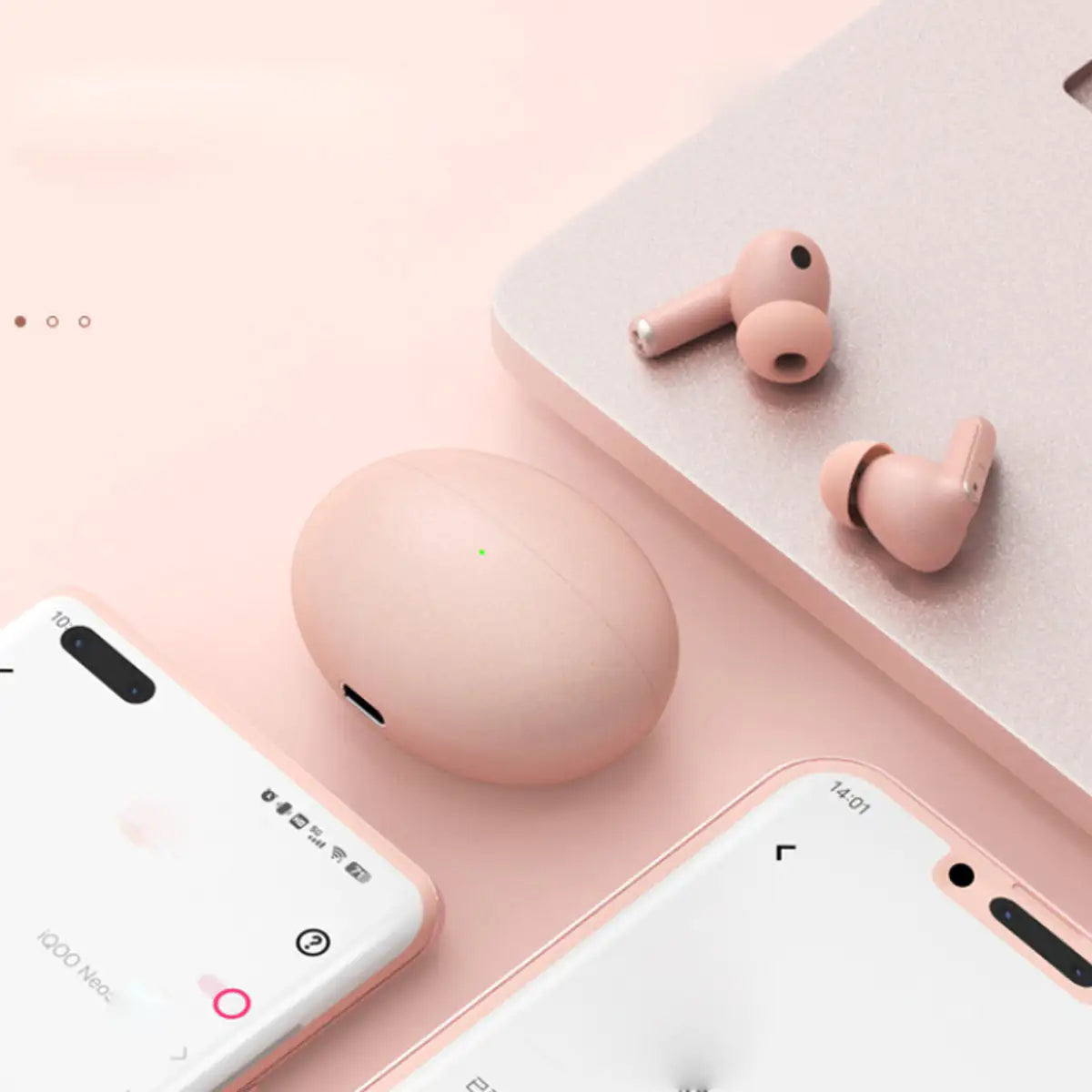 ClearTune Earbuds with HD Sound & Wireless Charge