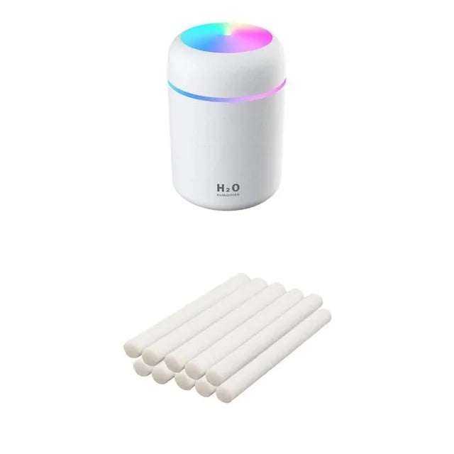 Compact 300ml Ultrasonic Humidifier