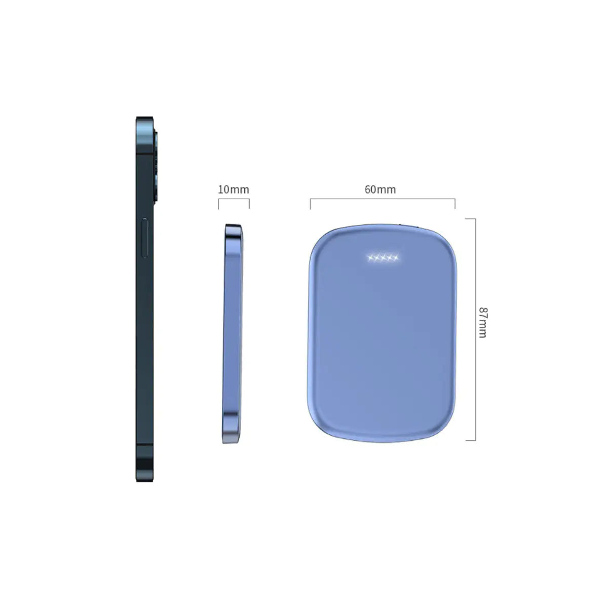 Chargomate — Magnetic Portable Wireless Charger & Power Bank