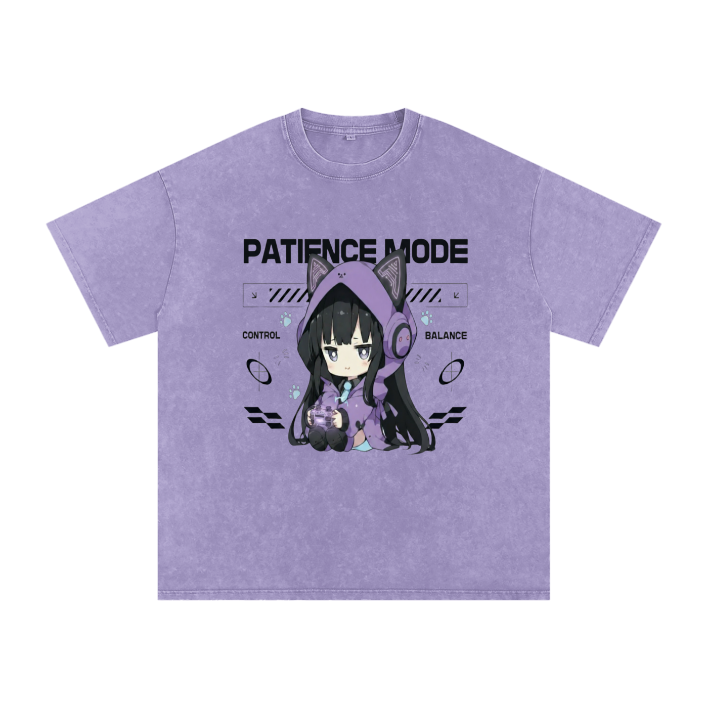 Patience Mode — CONTROL / BALANCE Tee (Female)