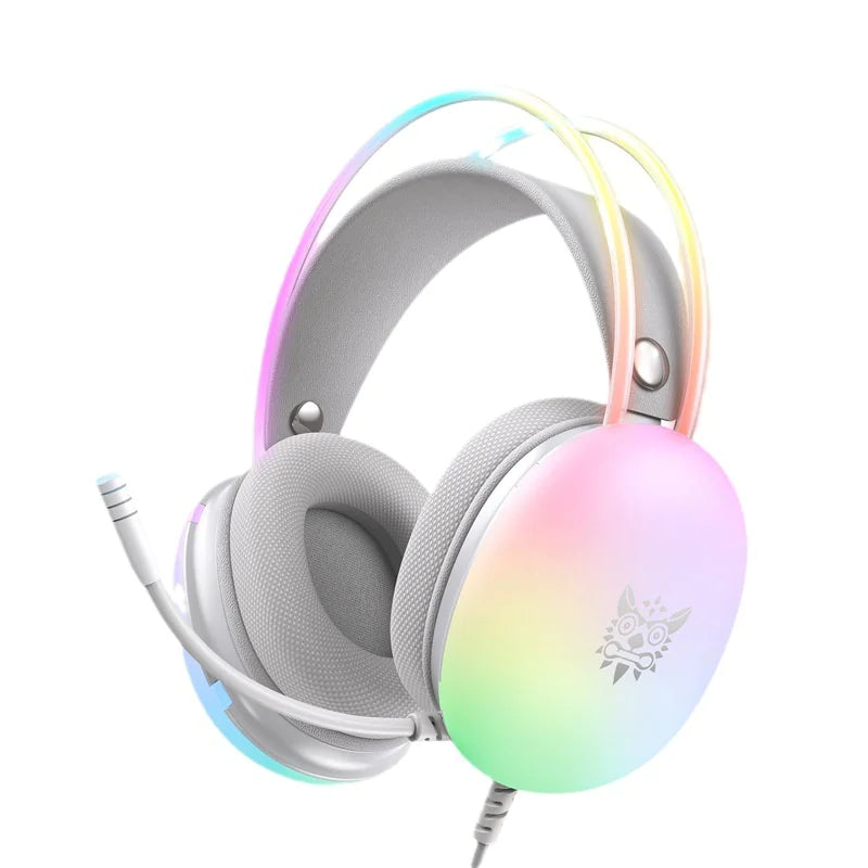 RGB Pro Gamer Headset: Enhanced Sound & Universal Fit