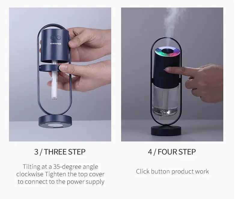 Serenity Mist USB Air Humidifier and Night Light