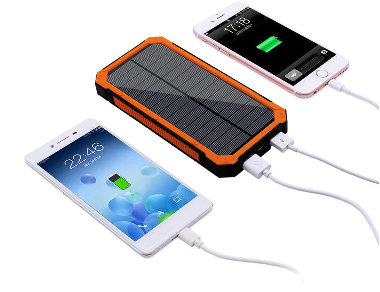 Solar Power Bank - Multi-Function Portable Charger