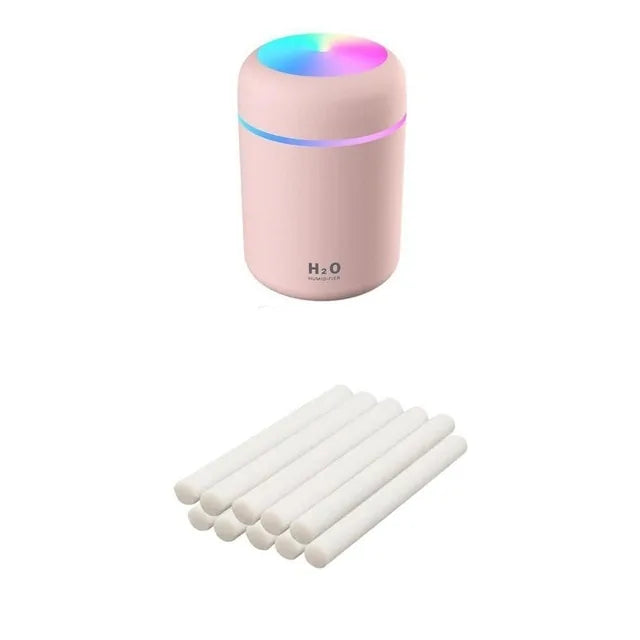 Compact 300ml Ultrasonic Humidifier