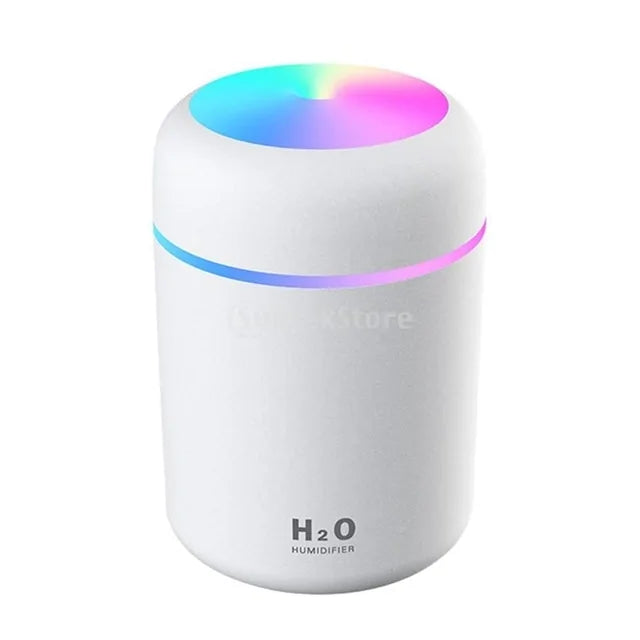 Compact 300ml Ultrasonic Humidifier