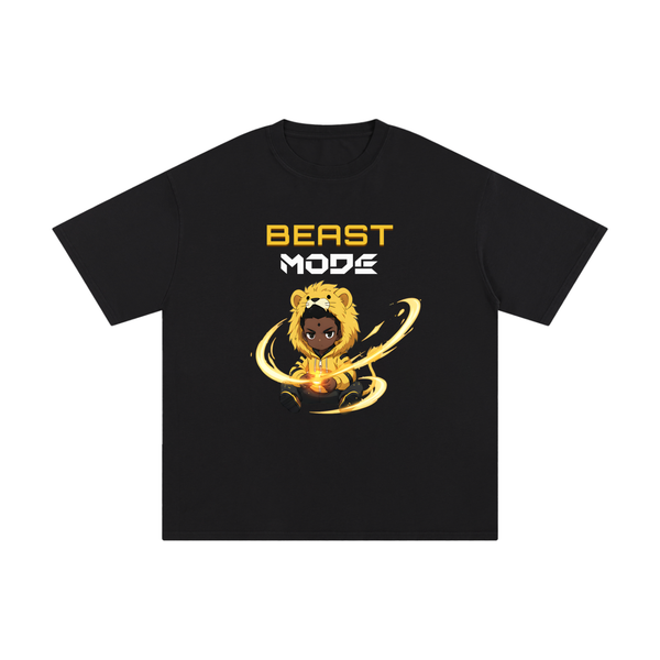 BEAST MODE — Male Lion OverSize Tee