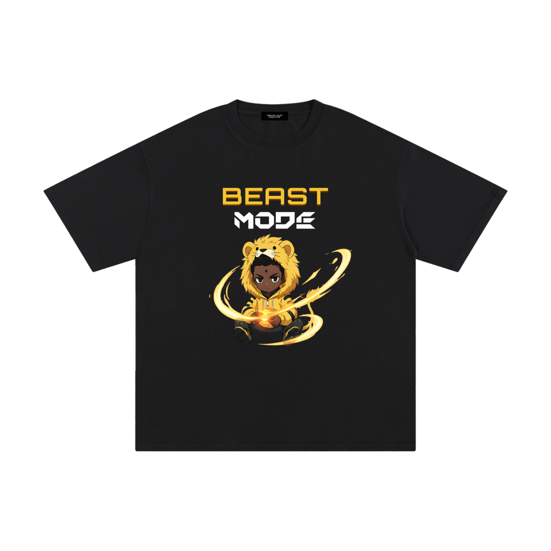 BEAST MODE — Male Lion OverSize Tee