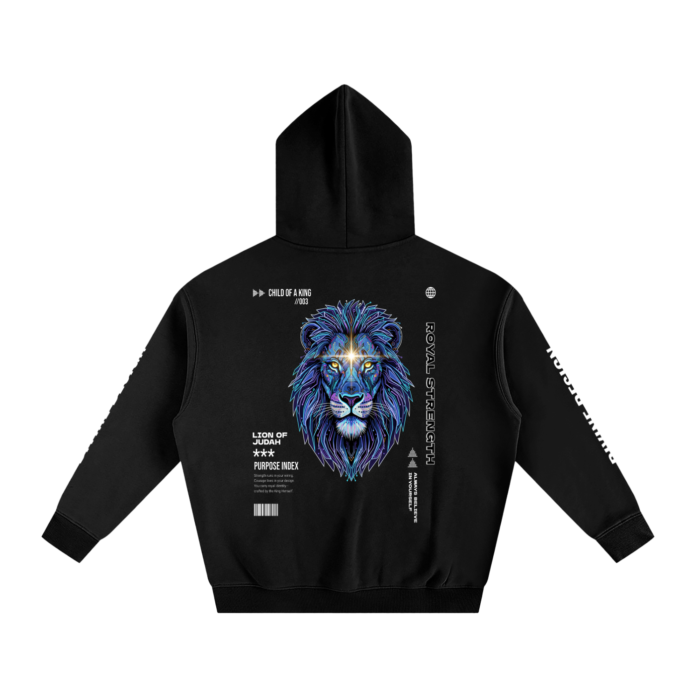 Child of a King Oversize Fleeced Hoodie