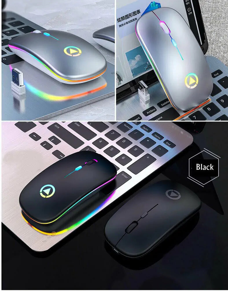 RGB Illuminated Cordless Mouse 2.4GHz