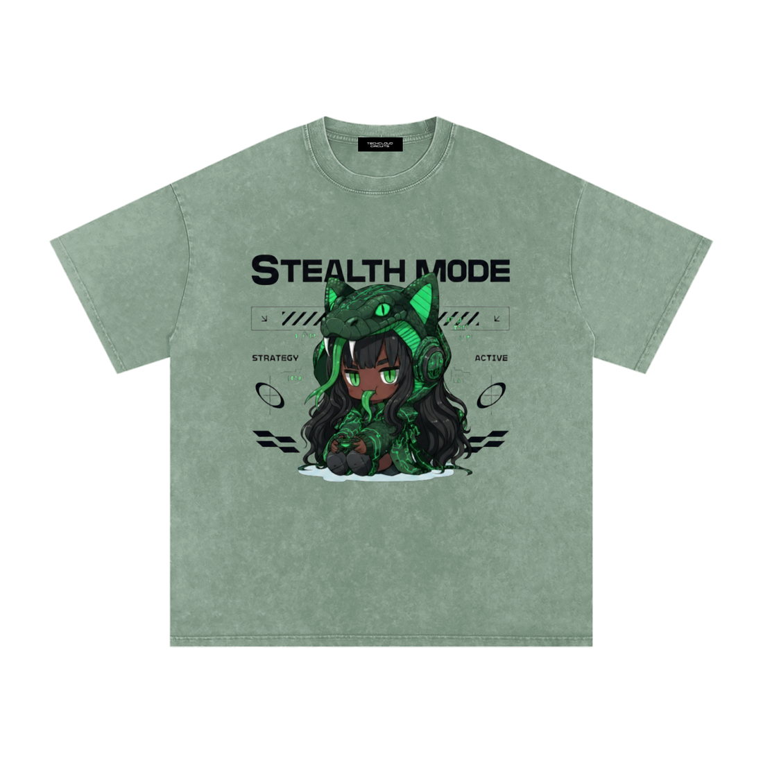 Stealth Mode — STRATEGY / ACTIVE Tee (Female)