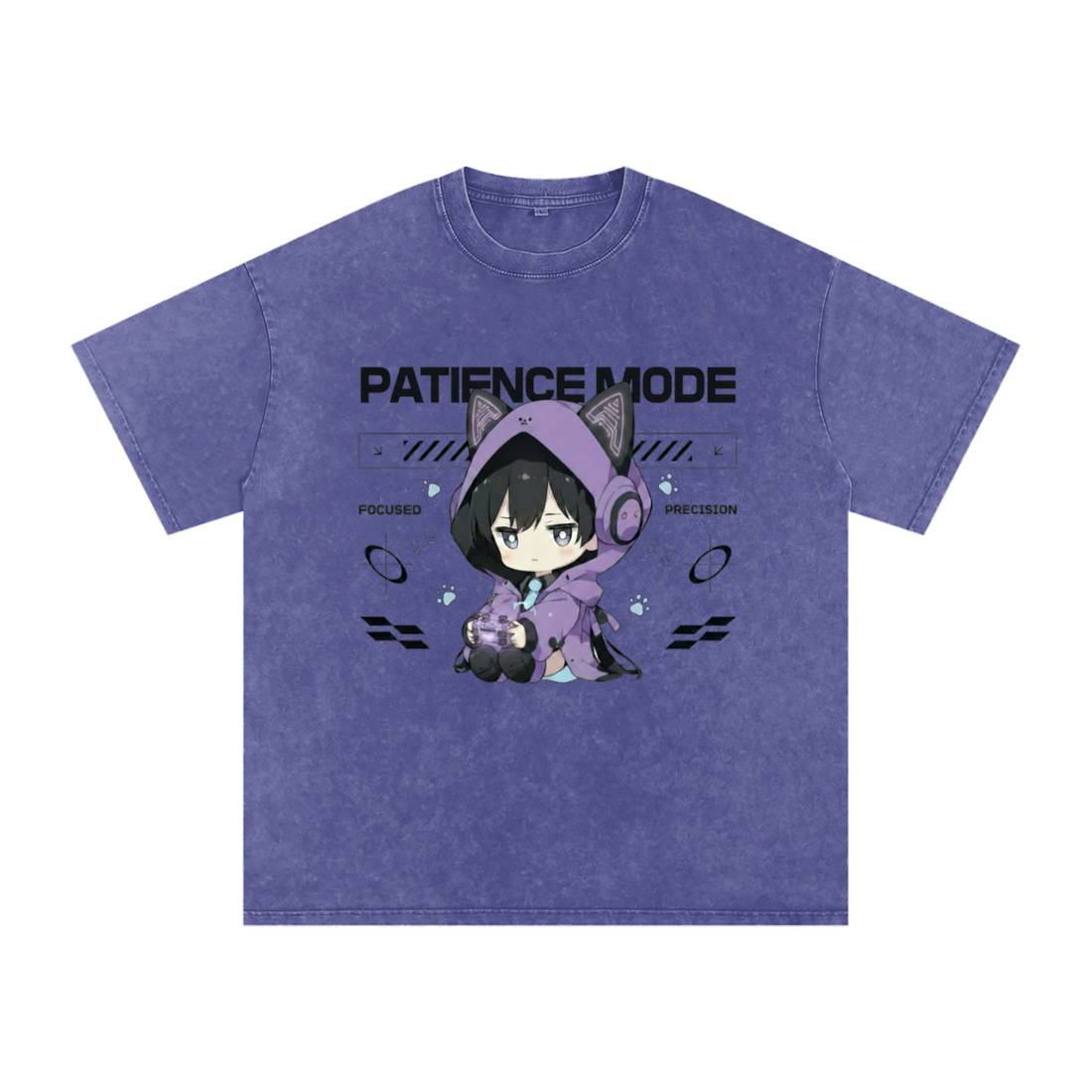 Patience Mode — FOCUSED / PRECISION Tee (Male)