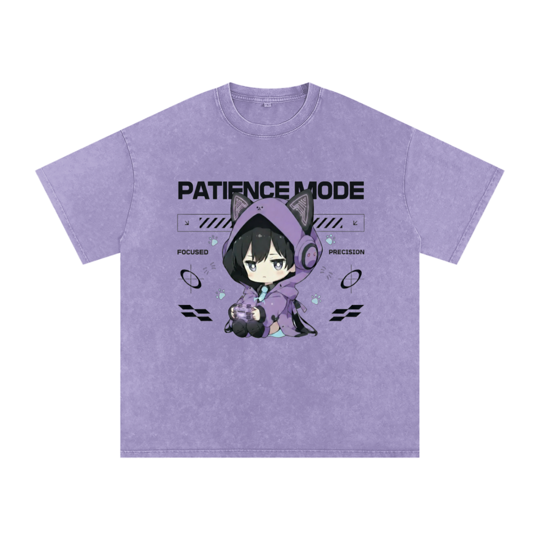 Patience Mode — FOCUSED / PRECISION Tee (Male)