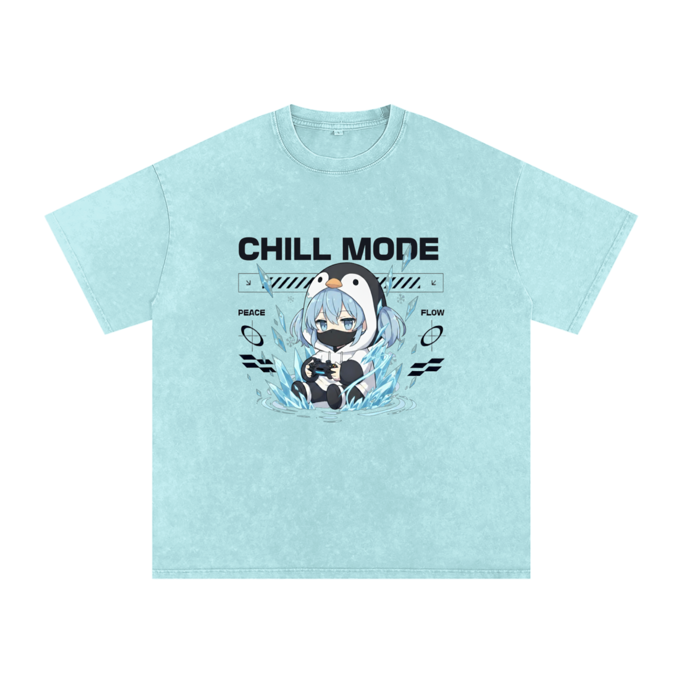 Chill Mode — PEACE / FLOW Tee (Female)