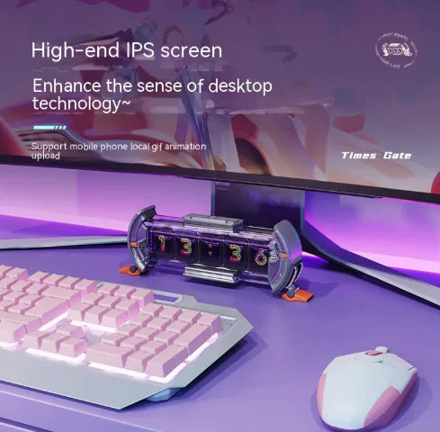 Vintage LED Nixie-Style Desk Clock