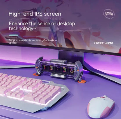 Vintage LED Nixie-Style Desk Clock