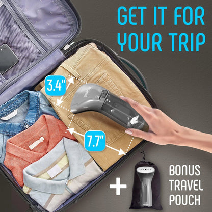 360 Anti-Spill Portable Travel Steamer