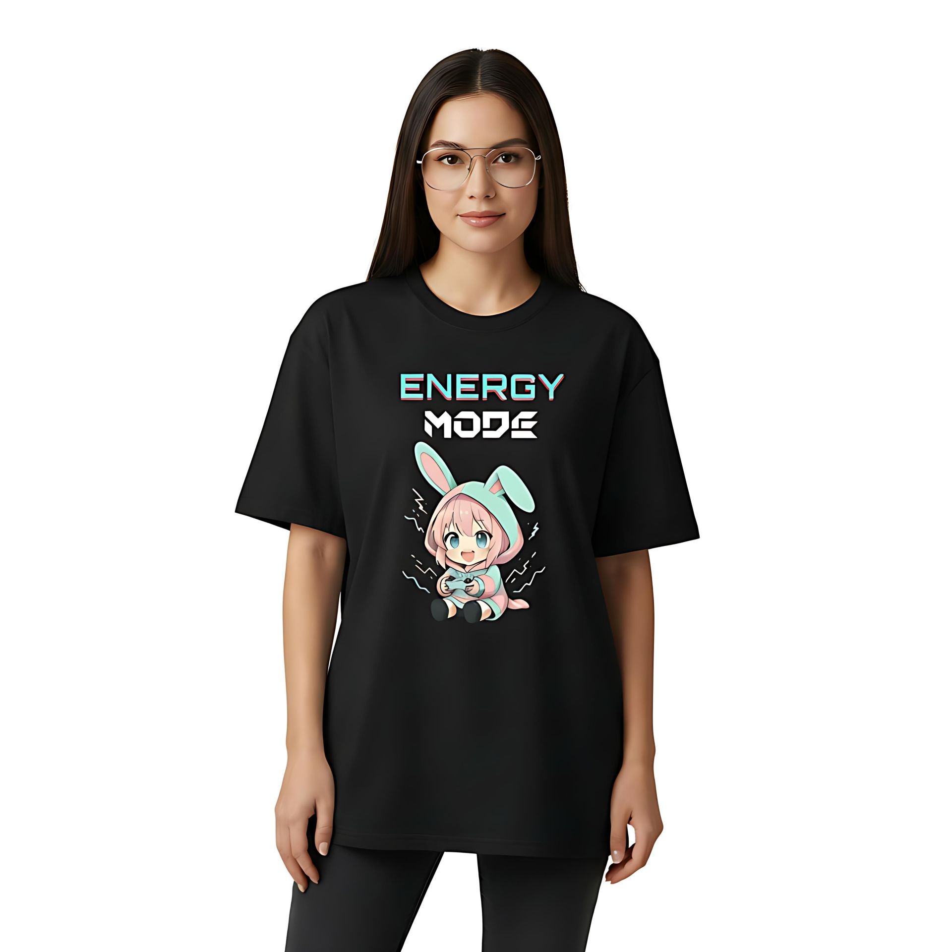 ENERGY MODE — Female Bunny OverSize Tee