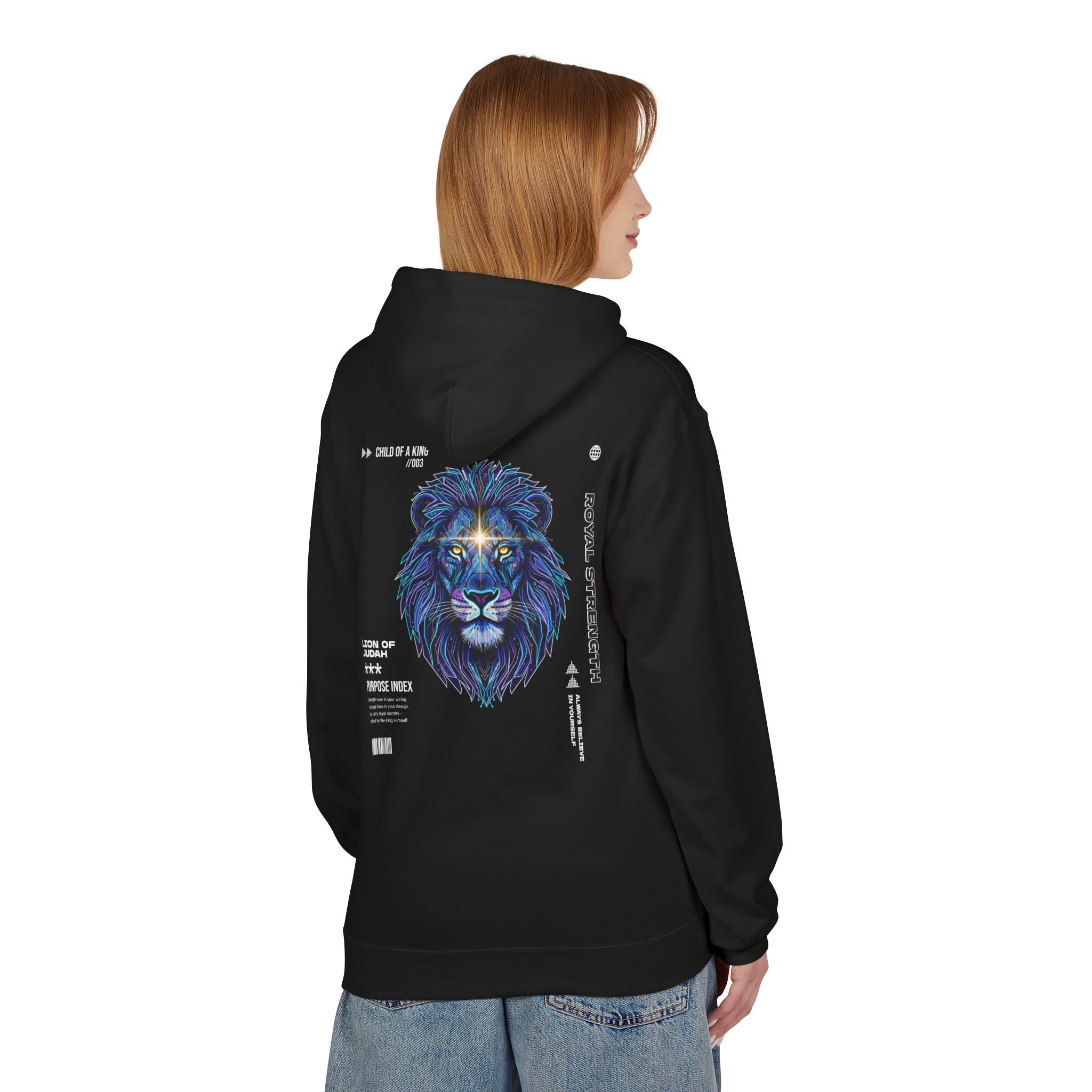 Child of a King Oversize Fleeced Hoodie
