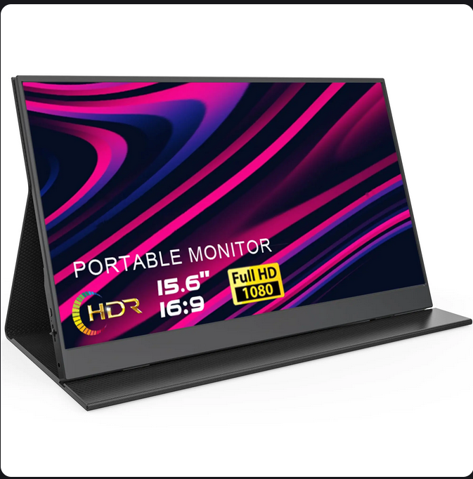 Portable Monitor 15.6&quot; 1080p USB-C/HDMI