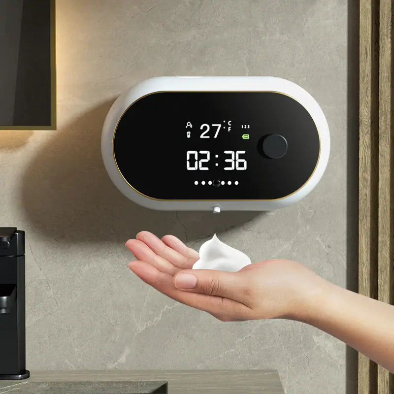 Hongya Automatic Foam Soap Dispenser — Touchless, USB-Rechargeable (400 mL)