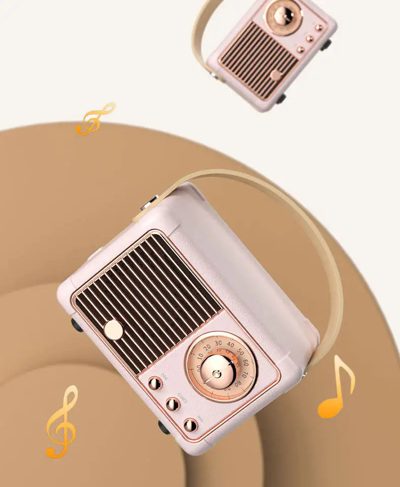 Vintage Harmony Bluetooth Speaker &amp; FM Radio