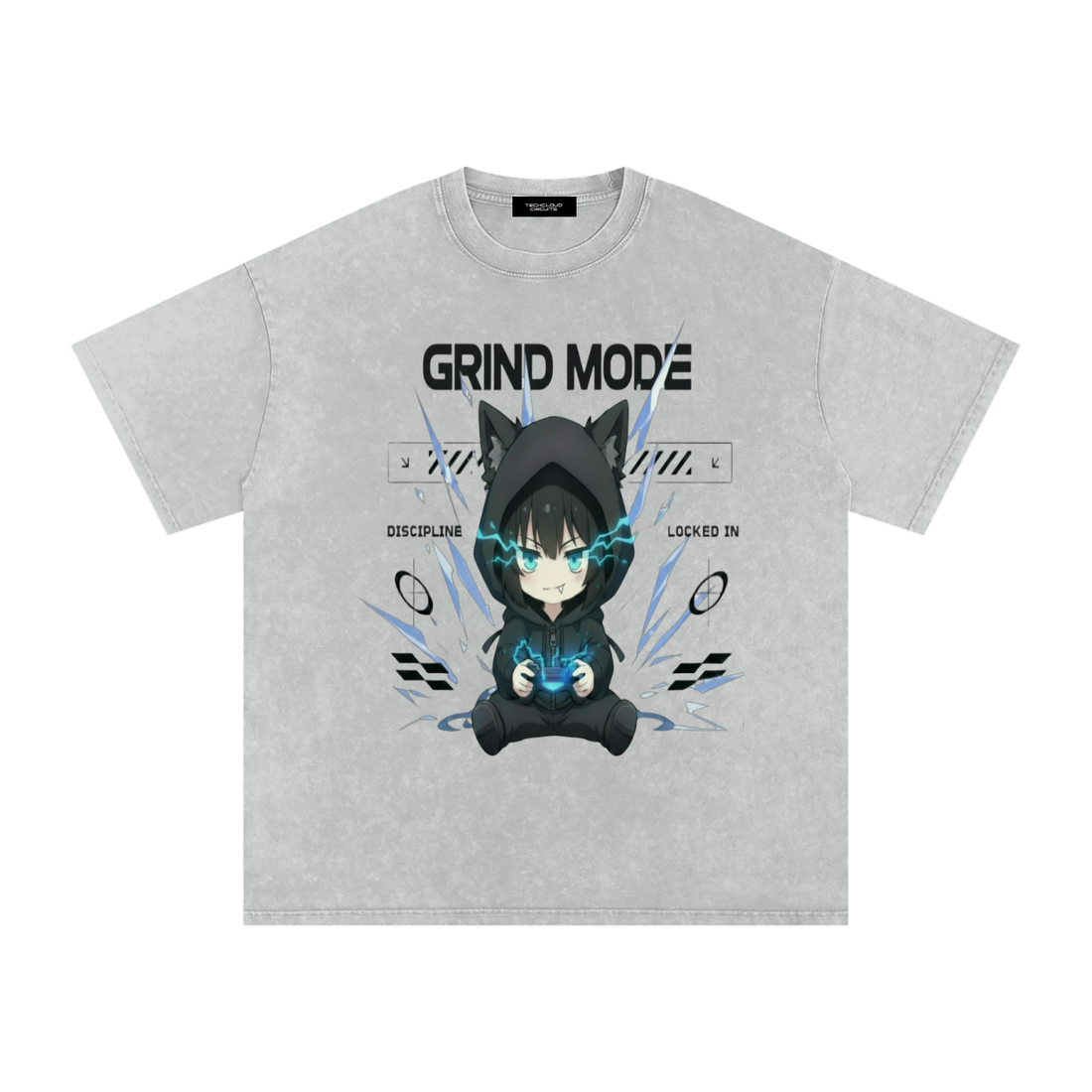 Grind Mode — DISCIPLINE / LOCKED IN Tee (Male)