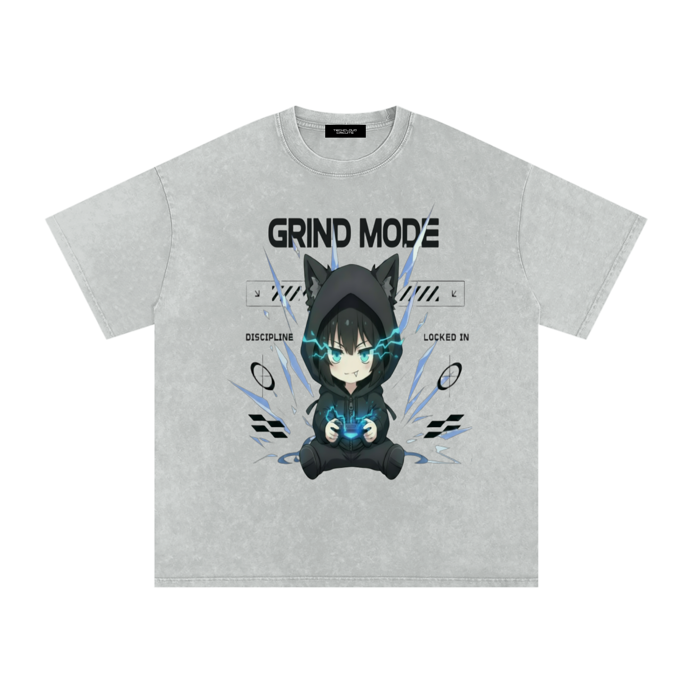 Grind Mode — DISCIPLINE / LOCKED IN Tee (Male)