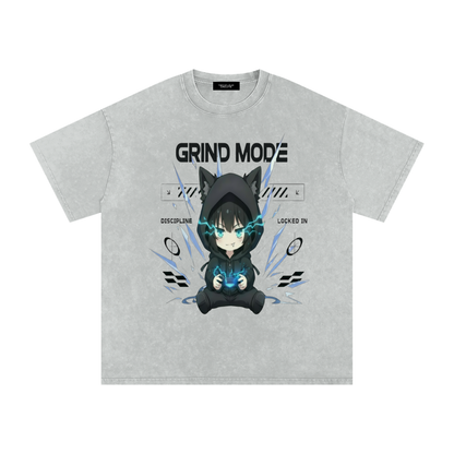Grind Mode — DISCIPLINE / LOCKED IN Tee (Male)