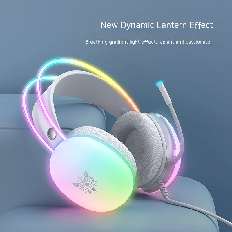 RGB Pro Gamer Headset: Enhanced Sound &amp; Universal Fit