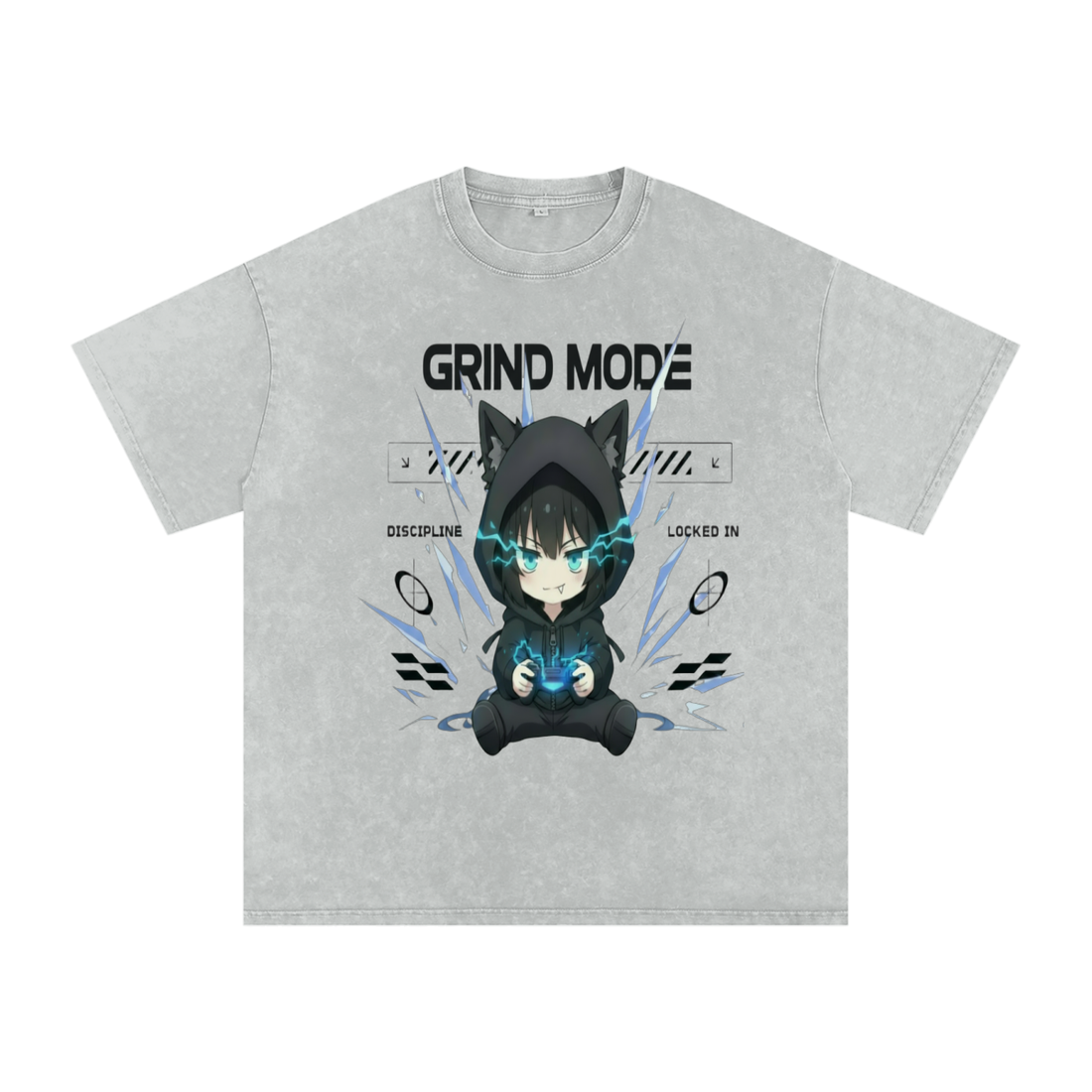 Grind Mode — DISCIPLINE / LOCKED IN Tee (Male)
