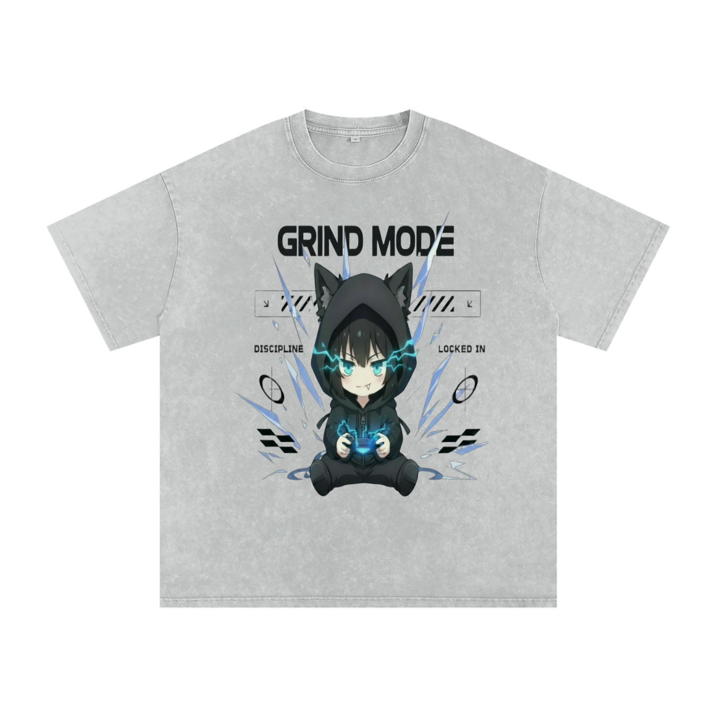 Grind Mode — DISCIPLINE / LOCKED IN Tee (Male)