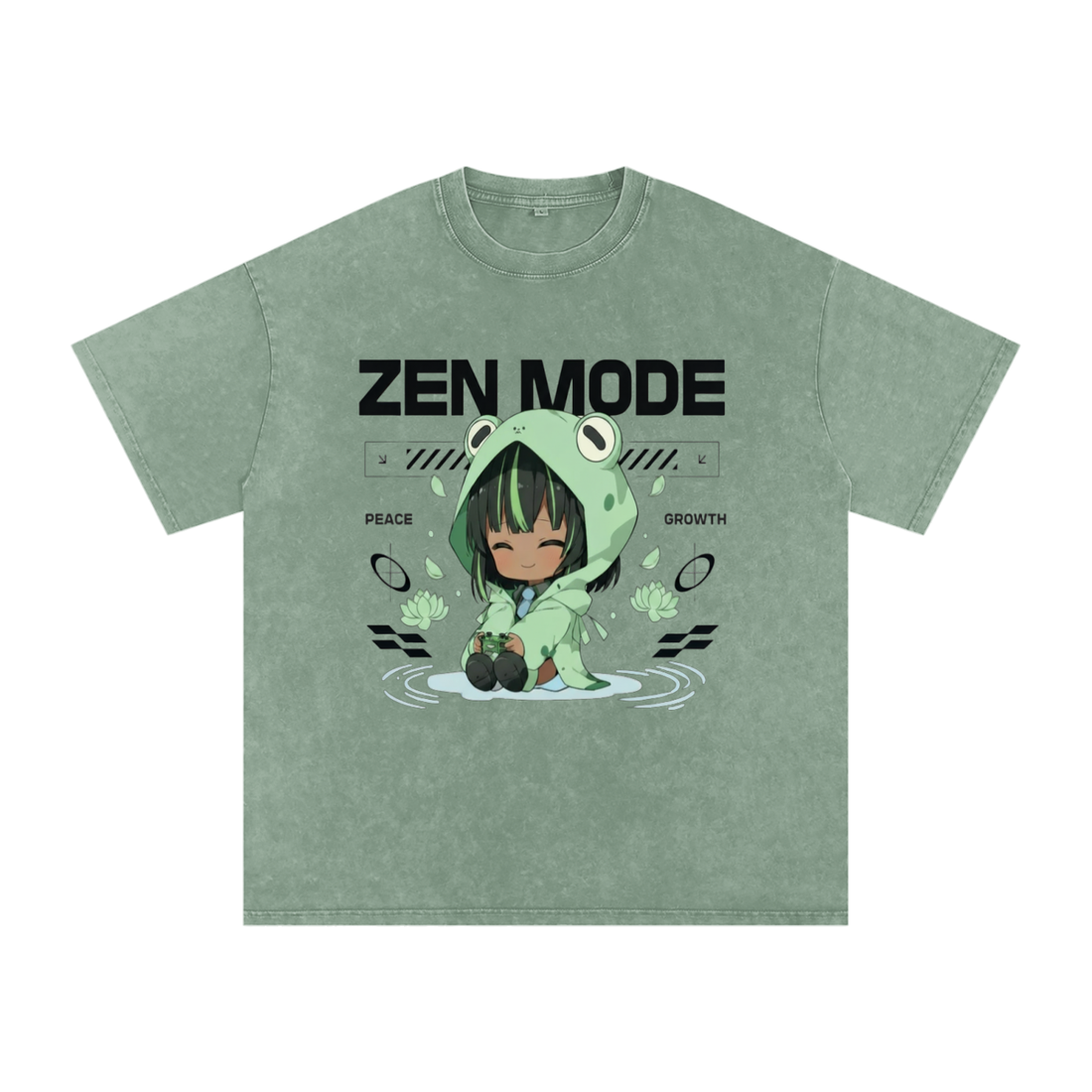 Zen Mode — PEACE / GROWTH Tee (Female)