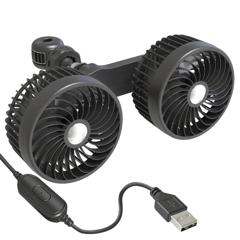 DualFlex Car Cooler Fan