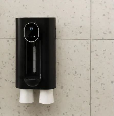 Wall-Mounted Mouthwash Dispenser — Automatic