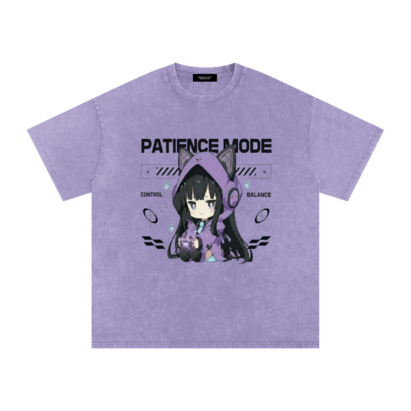 Patience Mode — CONTROL / BALANCE Tee (Female)