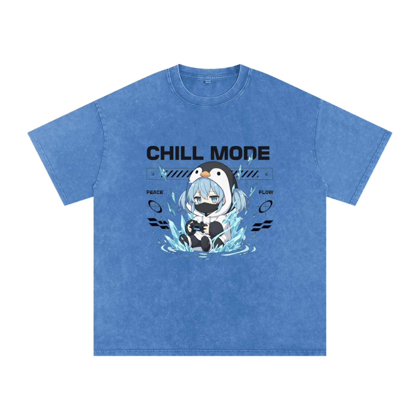 Chill Mode — PEACE / FLOW Tee (Female)