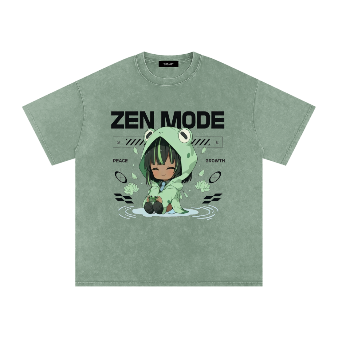 Zen Mode — PEACE / GROWTH Tee (Female)
