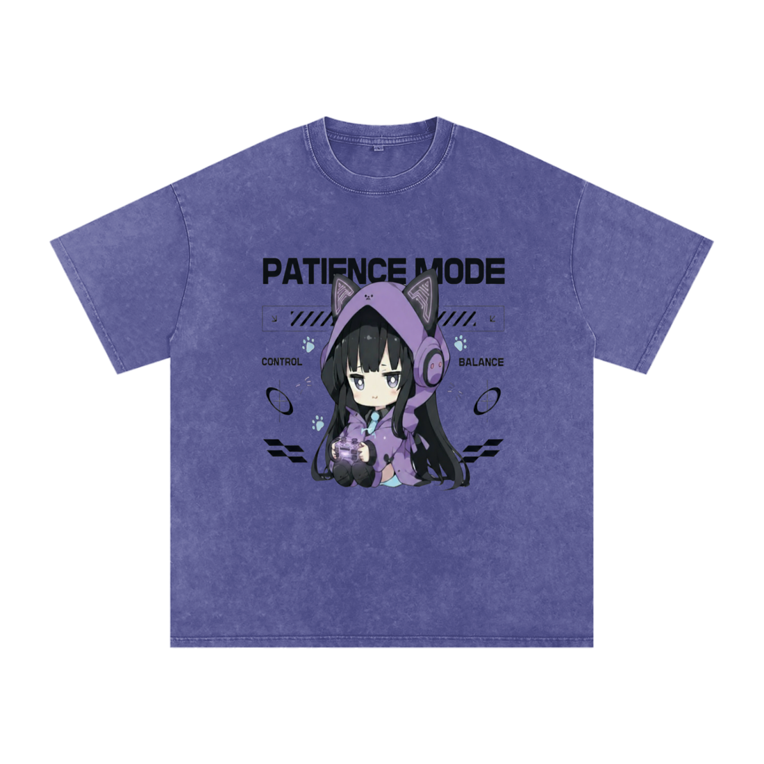 Patience Mode — CONTROL / BALANCE Tee (Female)